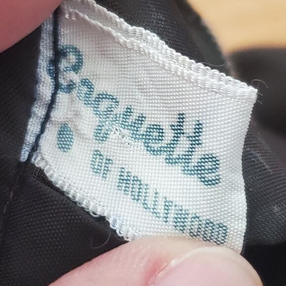 Arquette of Hollywood‎ Vintage Embroidered Slip Skirt Black Coquette Retro - Picture 9 of 10